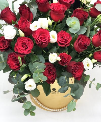 FLOWER BOX GOLD & RED ROSE 100e D50 X50Y (4)