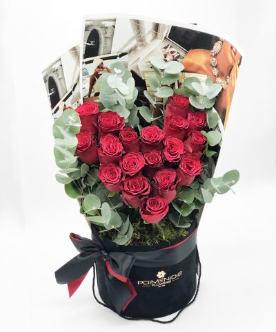 FLOWER BOX RED HEART 80e D20X55 (2)