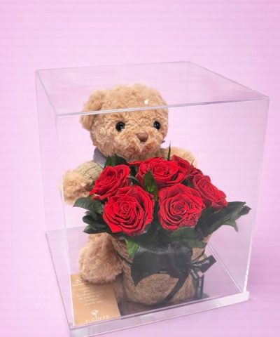 Forever Rose Red "Teddy My Love"